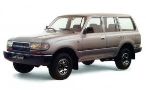 Коврики в салон Toyota LC 80 (1989-1997) 3D с бортиком