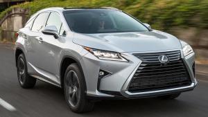 Текстильный коврик в багажник Lexus RX IV 350 (2015-...)