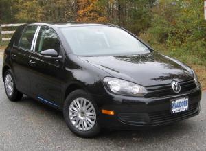 Коврики в салон Volkswagen Golf 4 (1996-2010) с бортиком 