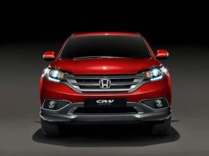 Коврики 3D LUX в салон Honda CR-V lV (Хонда CR-V lV) с бортиком