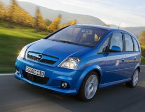 Коврики 3D LUX в салон Opel Meriva A (Опель Мерива А) (2006-2010) с бортиком