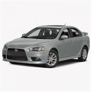 Коврик в багажник в багажник Mitsubishi Lancer X (2007-н.в.) с бортиком