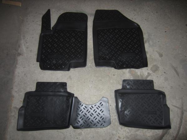 Коврики в салон Kia Cerato 2 (Киа Церато 2) (2009-2013) с бортиком