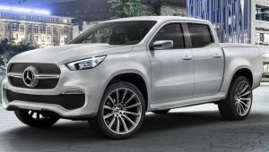 Коврики в салон Mercedes-Benz X class (Мерседес X-class) 3D с бортиком