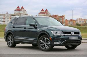 Коврики в салон Volkswagen Tiguan 2 Allspace (2017-н.в.) 3 ряд