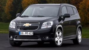 Коврики 3D LUX в салон Chevrolet Orlando (2010-н.в.) с бортиком