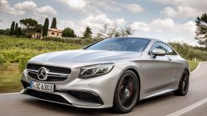 Ворсовой коврик в багажник Mercedes S-class C217 (2014-н.в.)