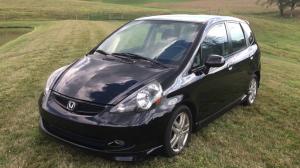 Коврик в багажник Honda Fit (2007-2013) с бортиком