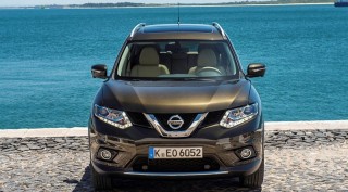 Резиновый коврик в багажник Nissan X-Trail T32 (Ниссан Х-трейл Т32) (2015-) с бортиком