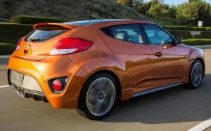 Коврики в салон Hyundai Veloster с бортиком 