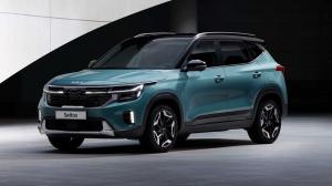 Коврики в салон Kia Seltos (2019) 3D с бортиком