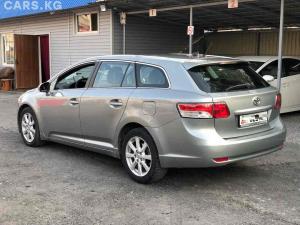 Коврик в багажник Toyota Avensis 3  УНИВЕРСАЛ (Тойота Авенсис 3) (2008-2019)  с бортиком