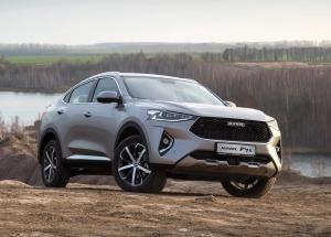 Резиновые коврики в салон Haval F7/F7X (2019-н.в.) с бортиком
