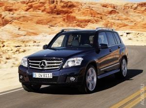 Коврики в салон Mercedes-Benz GLK X204 (Мерседес ГЛК X204) 3D с бортиком