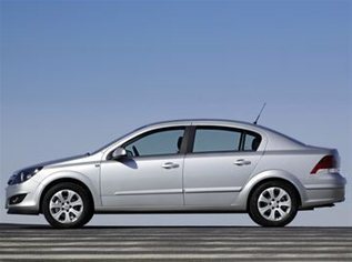 Велюровые коврики в салон Opel Astra H Sedan (Опель Астра Н Седан)