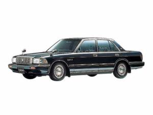 Велюровые коврики в салон Toyota Crown 8 (S130) Sedan  (1987-1999)