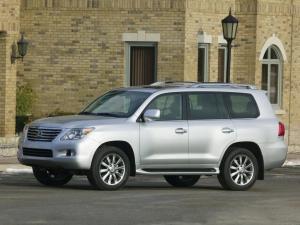 Коврик в багажник Lexus LX 570 (2007-2012) 7 мест