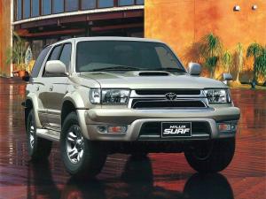 Коврики в салон Toyota Hilux Surf N185 (1995-2002) Правый руль 3D  бортиком