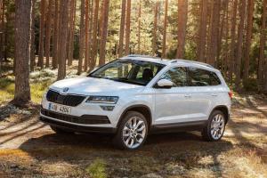 Коврики в салон Skoda Karoq (2017-н.в.) с подпятником