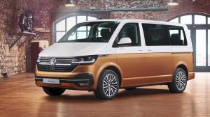 Коврики 3D в салон Volkswagen T6 Caravelle (2015-н.в.) с бортиком