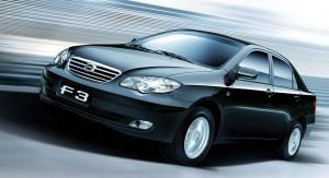 Коврики 3D LUX в салон BYD F3 с бортиком