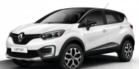 Коврик в багажник в багажник Renault Kaptur (Рено Каптюр) (2016-) 2WD багажник (нижний)с бортиком