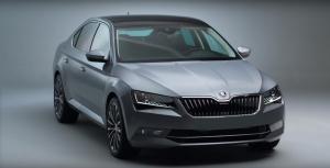 Коврик в багажник в багажник Skoda Superb 3V (2015-н.в.)