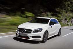 Коврики в салон Mercedes A-klasse W176 (Мерседес А-Класс W176) Ковролин LUX