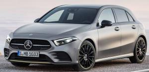 Коврики в салон Mercedes-Benz A-klasse W177 (Мерседес А класс W177) 3D с бортиком