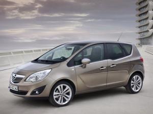 Коврики 3D LUX в салон Opel Meriva B с бортиком