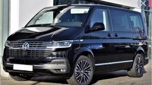 Коврики в салон Volkswagen Multivan T6.1 (салон + багажник) Ковролин ЛЮКС