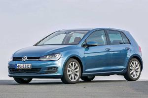 Коврик в багажник Volkswagen Golf 7 (HB) (2012-н.в.) с бортиком