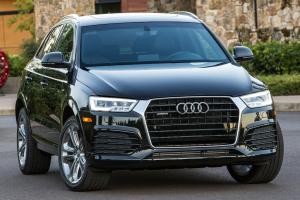 Коврики 3D в салон Audi Q3 ll (2018) с бортиком