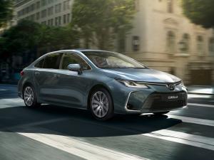 Коврик в багажник Toyota Corolla XII (Тойота Королла Xll) (2019-)с бортиком