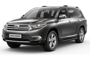 Коврики в салон Toyota Highlander 2 XU40 (2007-2013)