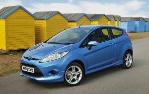 Коврики 3D LUX в салон Ford Fiesta Mk 6 (2014-н.в.) с бортиком