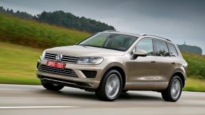 Коврики 3D в салон Volkswagen Touareg (2010) с бортиком