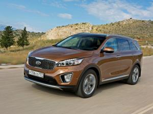 Коврик в багажник Kia Sorento  (2015-) 7 мест 