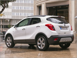 Ворсовой коврик в багажник Opel Mokka (Опель Мокка)