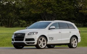 Коврики 3D в багажник Audi Q7 (4M) (2015-н.в.) с бортиком