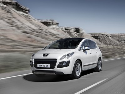 Коврики в салон Peugeot 3008 (Пежо 3008)с бортиком