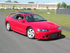 Велюровые коврики в салон Mitsubishi Eclipse 2 (Митсубиси Эклипс 2)