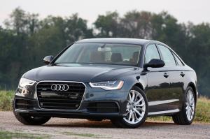 Коврик в багажник Audi A6 (4G) (2011-2017) с бортиком