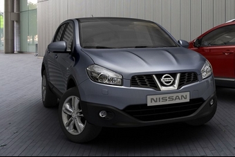 Резиновый коврик в багажник Nissan Qashqai I (Ниссан Кашкай 1) С бортиком