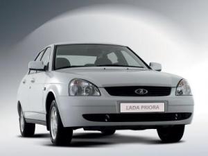 Коврики 3D LUX в салон Lada Priora (Лада Приора) с бортиком