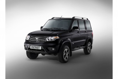 Резиновые коврики в салон Uaz Patriot(Уаз Патриот)(2014-) с бортиком