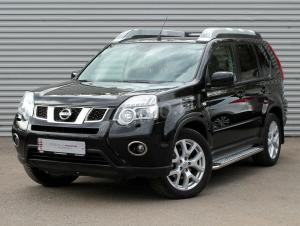 Резиновый коврик в багажник Nissan X-Trail T31 (2007-2014) с бортиком