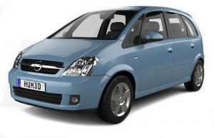 Велюровые коврики в салон Opel Meriva A (2002-2010)