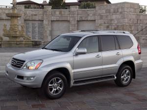 Коврики в салон Lexus GX470 J12 (2002-2009) серый