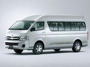 Коврики в салон Toyota HiAce (TRH2 W) (2004-н.в.) с бортиком